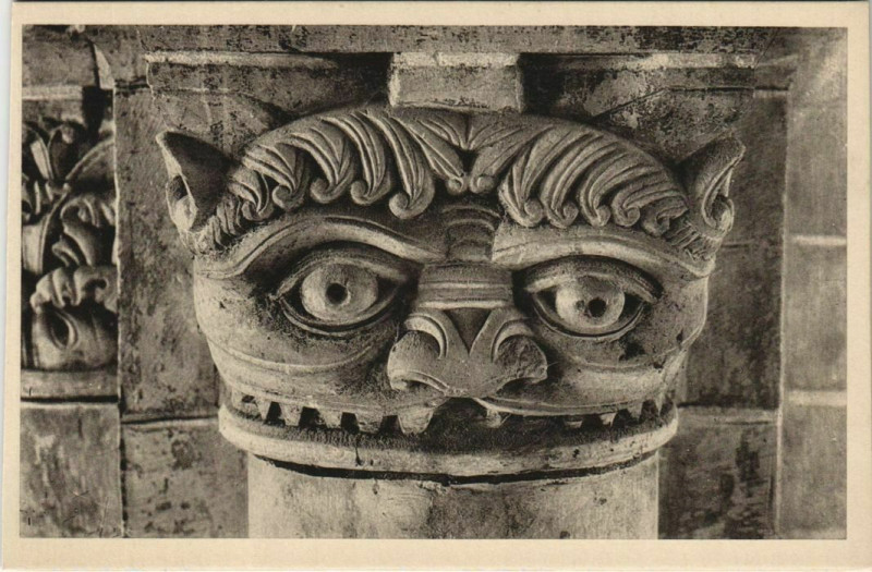 Carte postale ancienne Eglise de Cunault