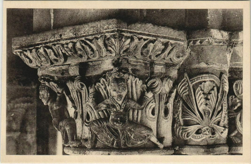 Carte postale ancienne Eglise de Cunault