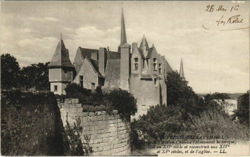 Carte postale ancienne Montreuil-Bellay à Montreuil-Bellay