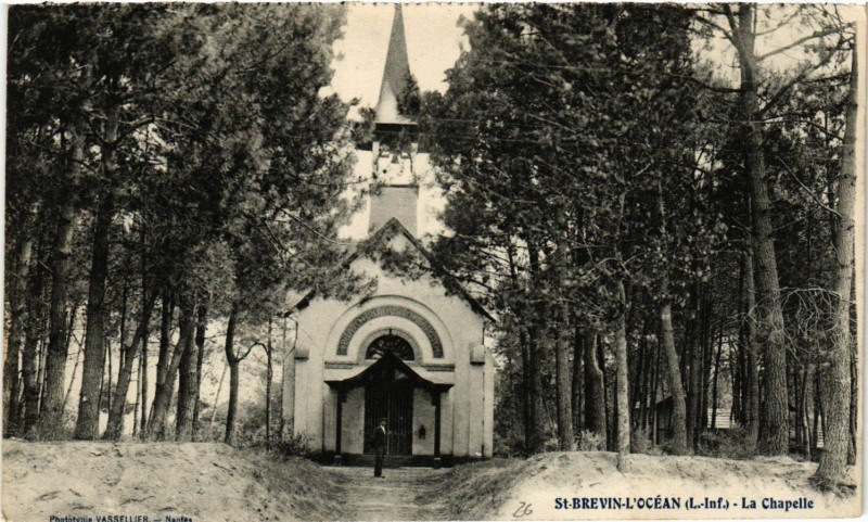 Carte postale ancienne Saint-Brevin-l'Ocean - La Chapelle