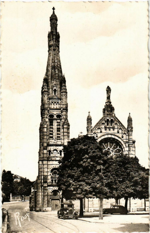 Carte postale ancienne Nantes - Eglise N.-D. de Toutes Aides à Nantes