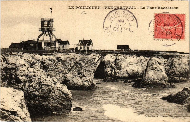 Carte postale ancienne Le Pouliguen - Penchateau - La Tour Rochereau au Pouliguen