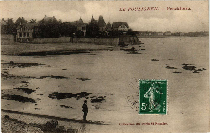 Carte postale ancienne Le Pouliguen - Penchateau au Pouliguen