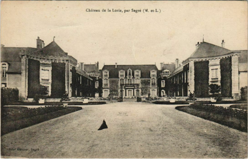 Carte postale ancienne Chateau de la Loire par Segre