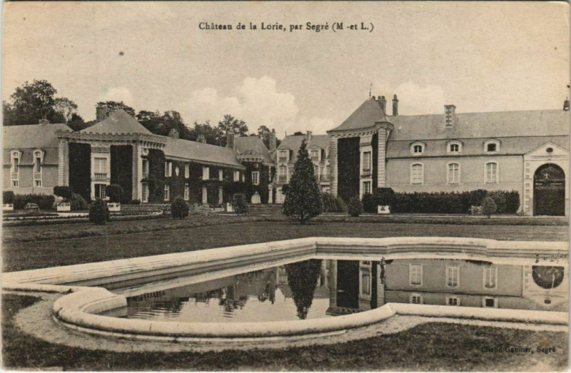 Carte postale ancienne Chateau de la Loire par Segre