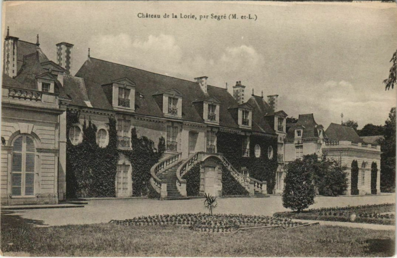 Carte postale ancienne Chateau de la Loire par Segre
