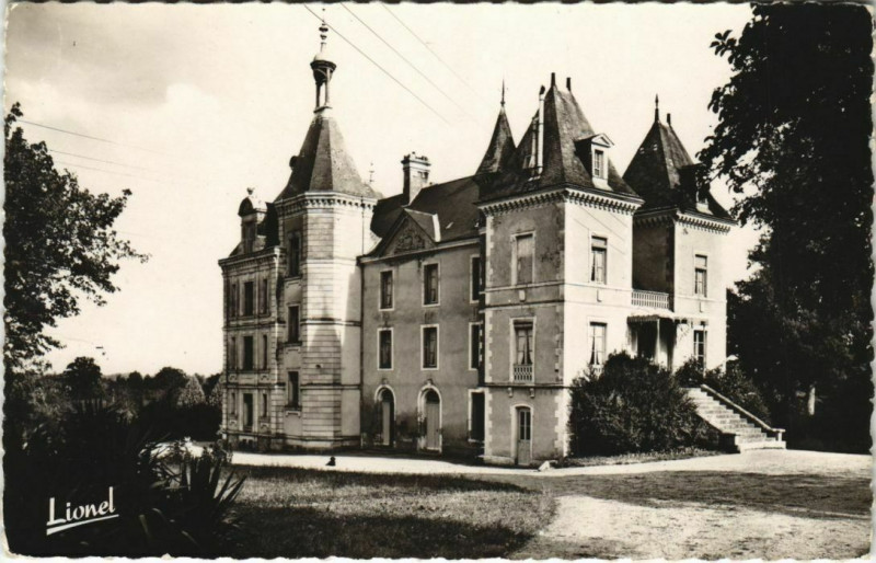 Carte postale ancienne Montigne-les-Rairies Chateau de la Fontaine aux Rairies