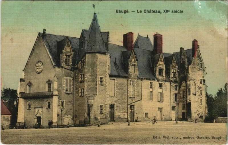 Carte postale ancienne Bauge Le Chateau