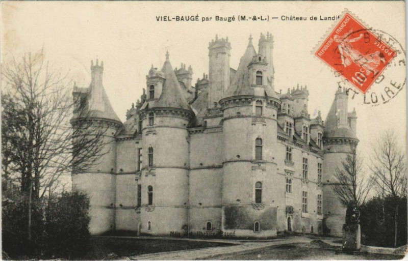 Carte postale ancienne Viel-Bauge par Bauge