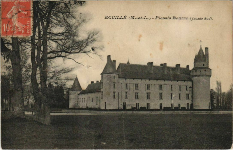 Carte postale ancienne Ecuille Plessis Bourre