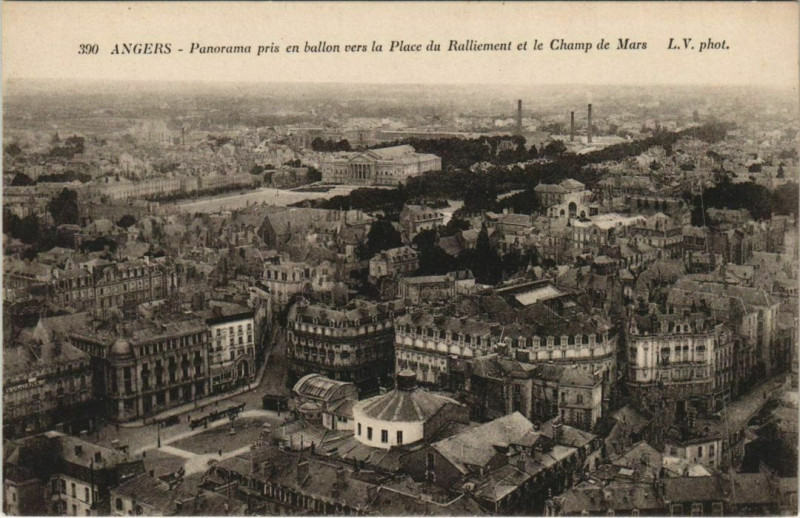 Carte postale ancienne Angers à Angers