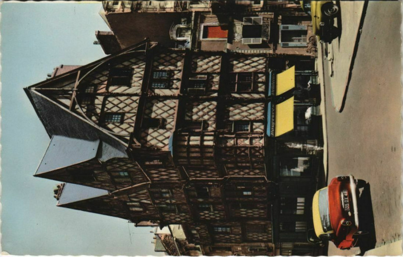 Carte postale ancienne Angers Vieille Maison à Angers