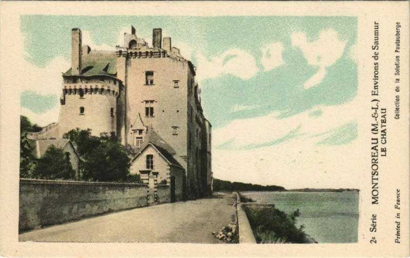 Carte postale ancienne Montsoreau Environs de Saumur à Montsoreau