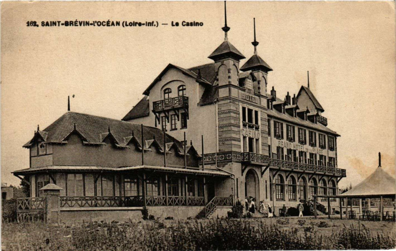 Carte postale ancienne Saint-Brevin-l'Ocean - Le Casino