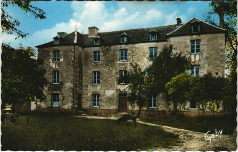Carte postale ancienne Pre-en-Pail - Chateau de la Chauviniere