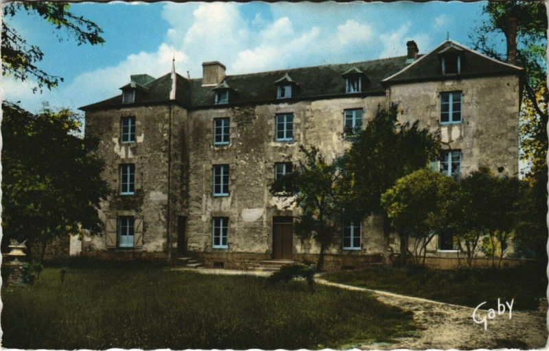 Carte postale ancienne Pre-en-Pail - Chateau de la Chauviniere