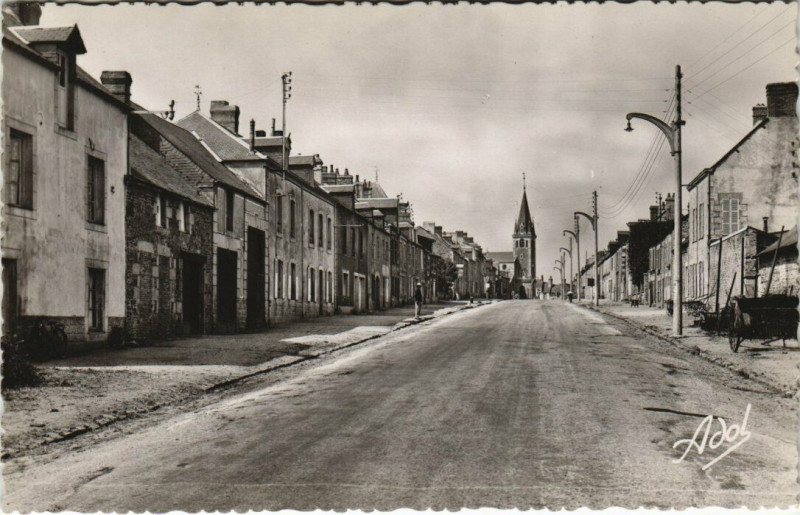 Carte postale ancienne Pre-en-Pail - Arrivree par Alencon