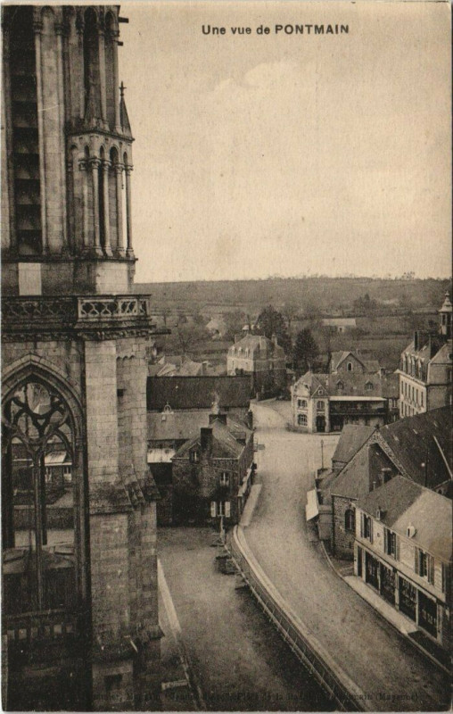 Carte postale ancienne Une vue de Pontmain à Pontmain