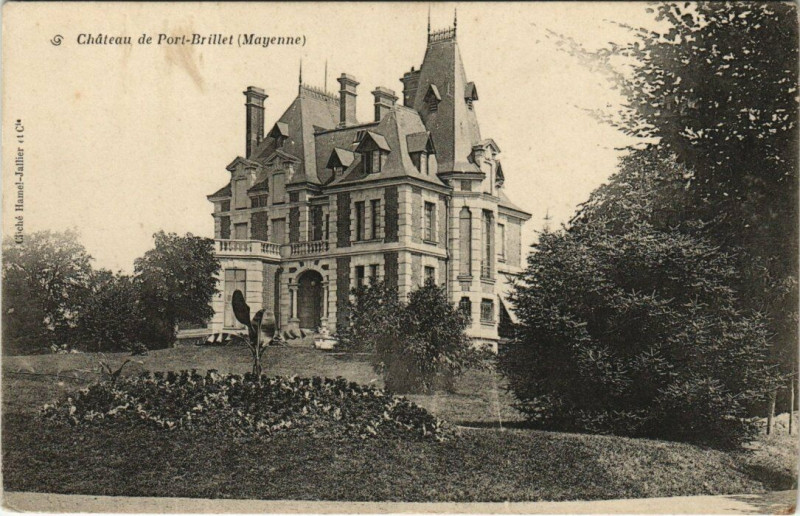 Carte postale ancienne Chateau de Port-Beillet