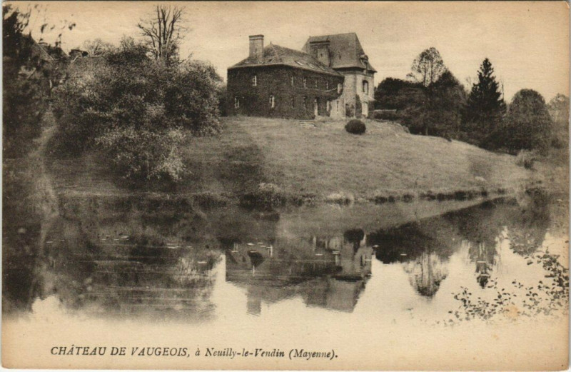 Carte postale ancienne Chateau de l'Augeois a Neuilly le Vendin à Neuilly-le-Vendin