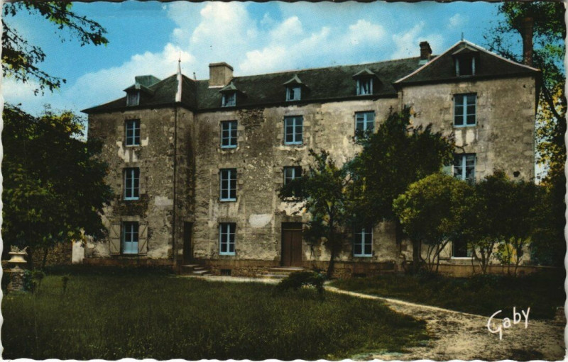 Carte postale ancienne Pre-en-Pail - Chateau de la Chauviniere