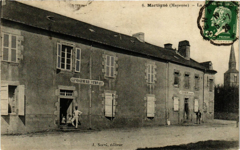 Carte postale ancienne Martigné