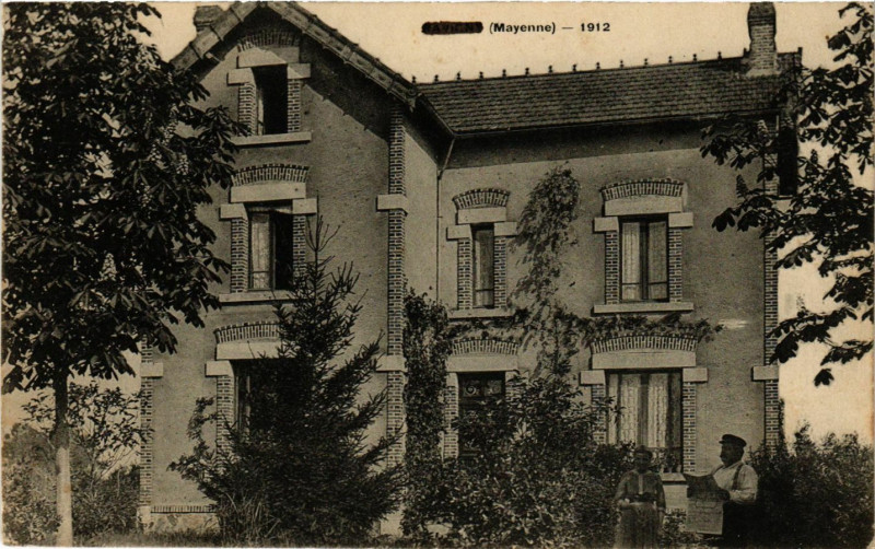 Carte postale ancienne Mayenne - 1912 à Mayenne