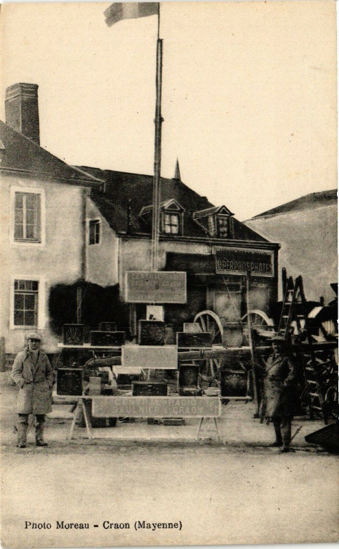 Carte postale ancienne Photo Moreau - Craon à Craon