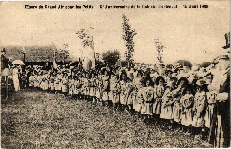 Carte postale ancienne Euvre du Grand Air pour les Petits