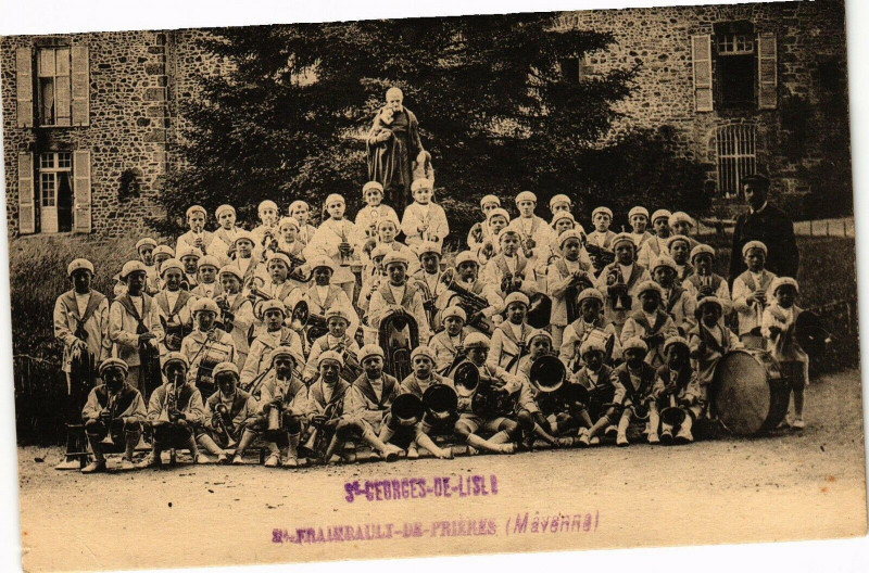 Carte postale ancienne St Georges de Isle