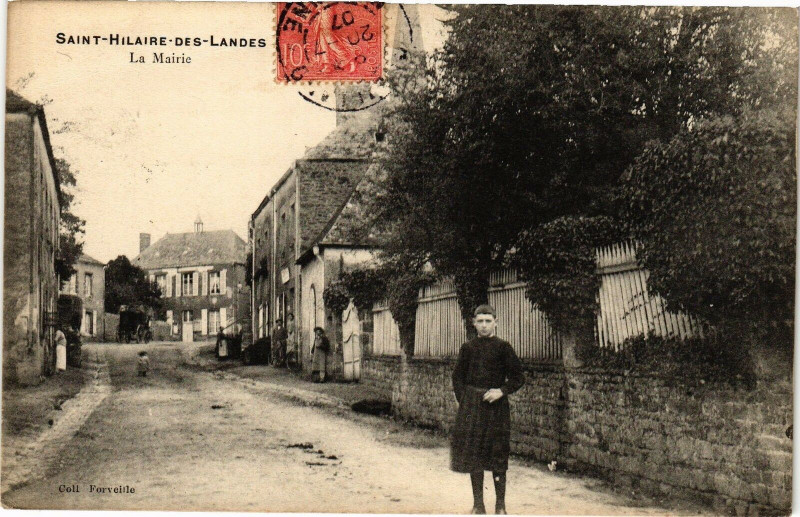 Carte postale ancienne Saint-Hilaire-des-Landes