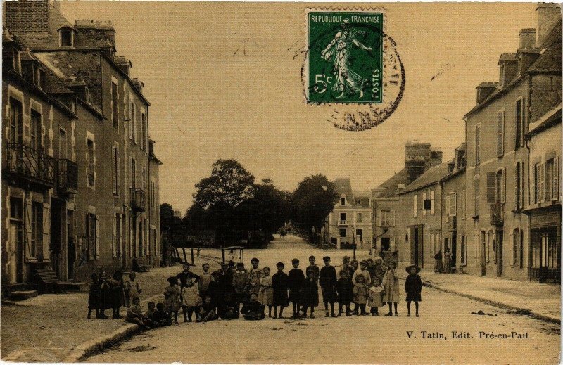 Carte postale ancienne Pré-en-Pail