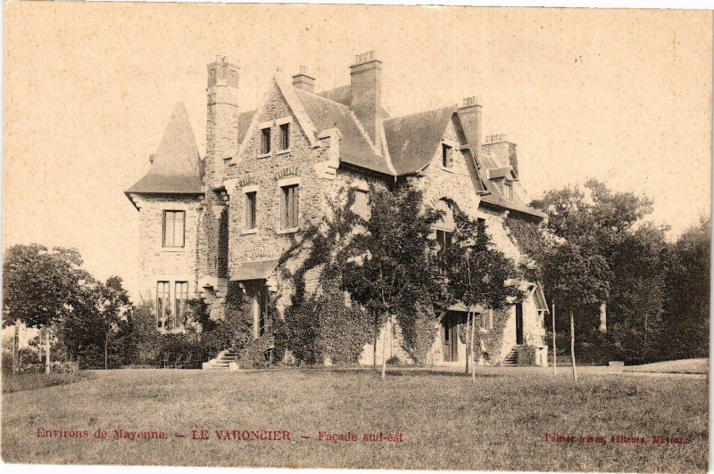 Carte postale ancienne Environs de mayenne .- Le varoncier à Mayenne