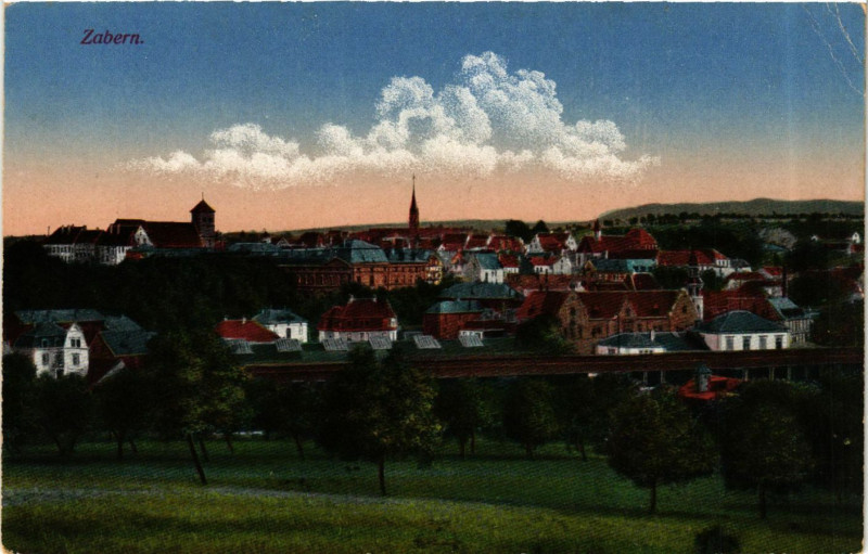 Carte postale ancienne Zabern