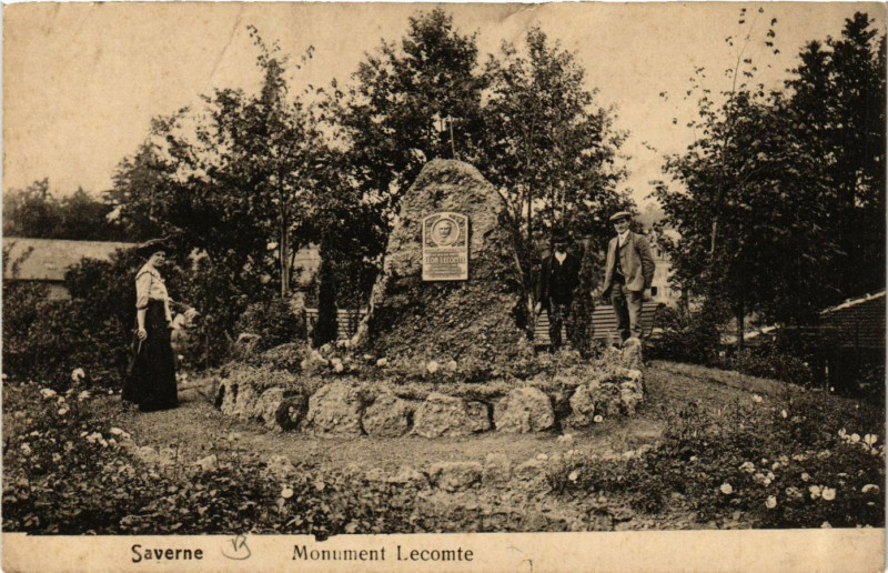 Carte postale ancienne Saverne - Mon. Lecomte à Saverne
