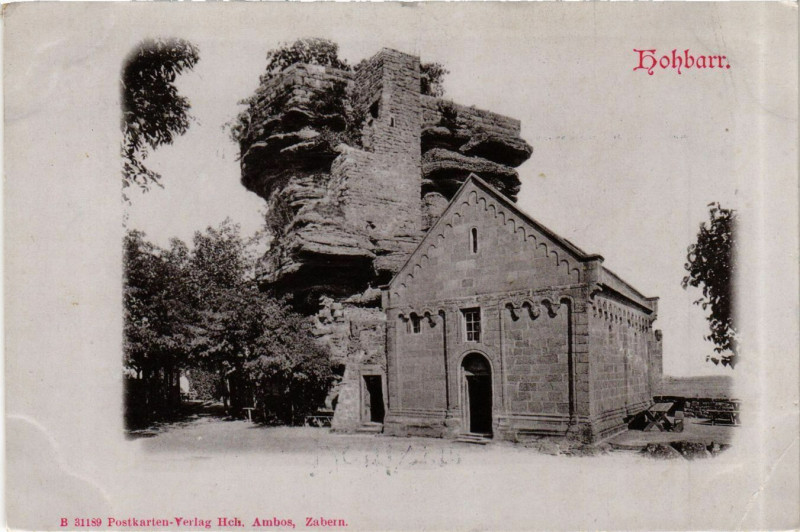 Carte postale ancienne Hohbarr à Barr