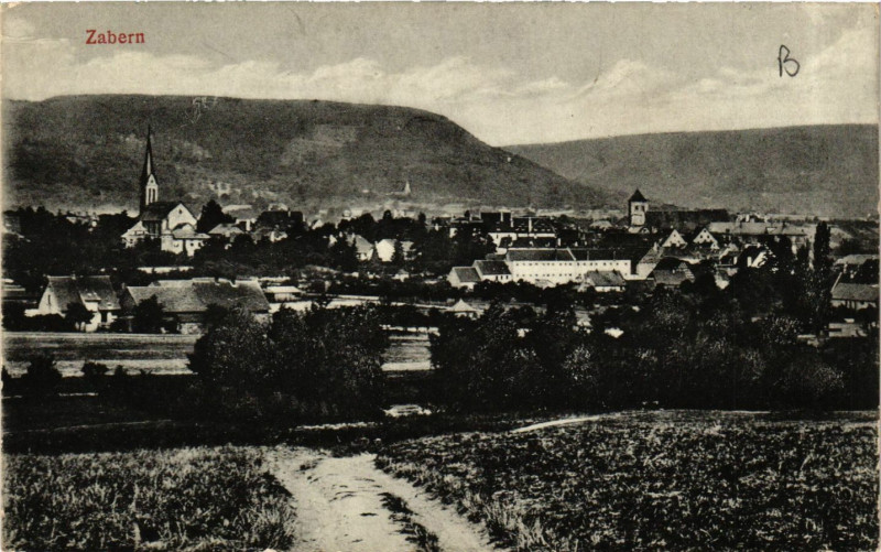 Carte postale ancienne Zabern