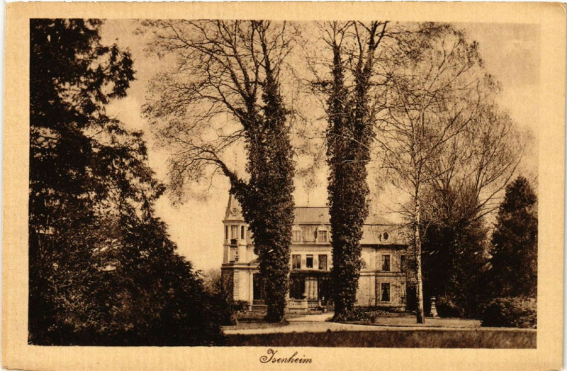 Carte postale ancienne Isenheim - Scene