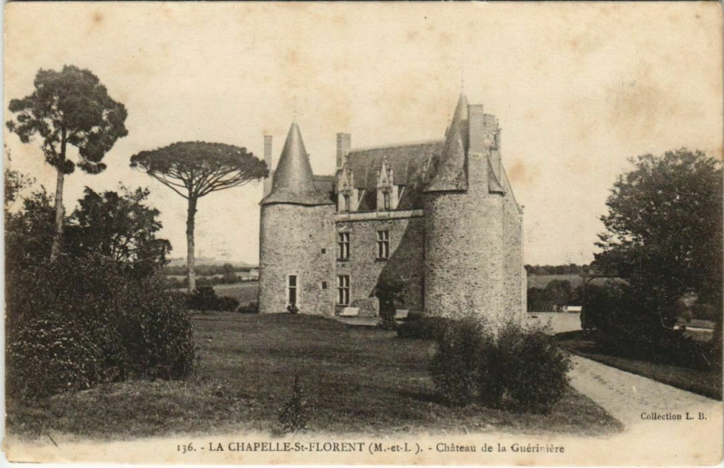 Carte postale ancienne Saint-Florent Chateau de la Gueriniere