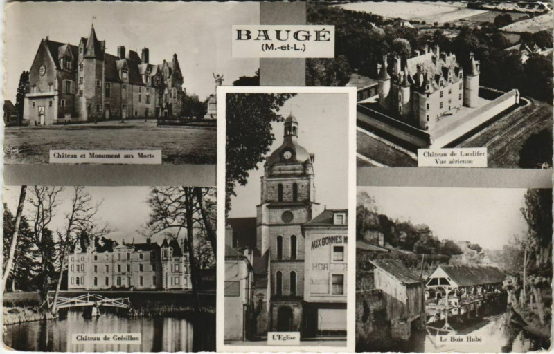 Carte postale ancienne Bauge