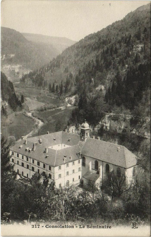 Carte postale ancienne Consolation Le Seminaire