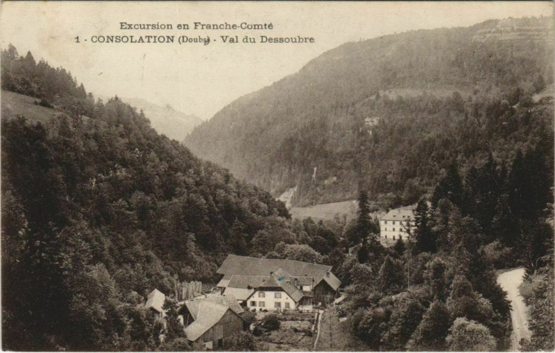 Carte postale ancienne Consolation Val du Dessoubre
