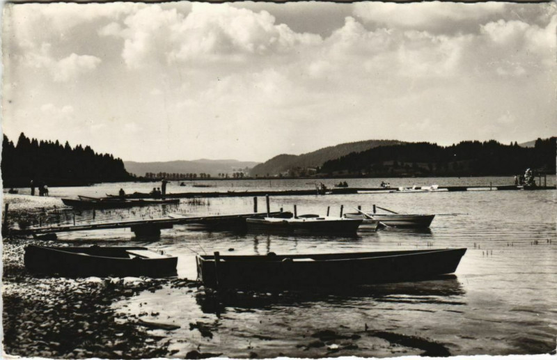 Carte postale ancienne Malbuisson Le Lac Saint-Point a Malbuisson à Malbuisson