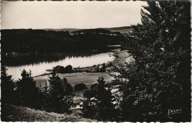 Carte postale ancienne Lac de Malbuisson à Malbuisson
