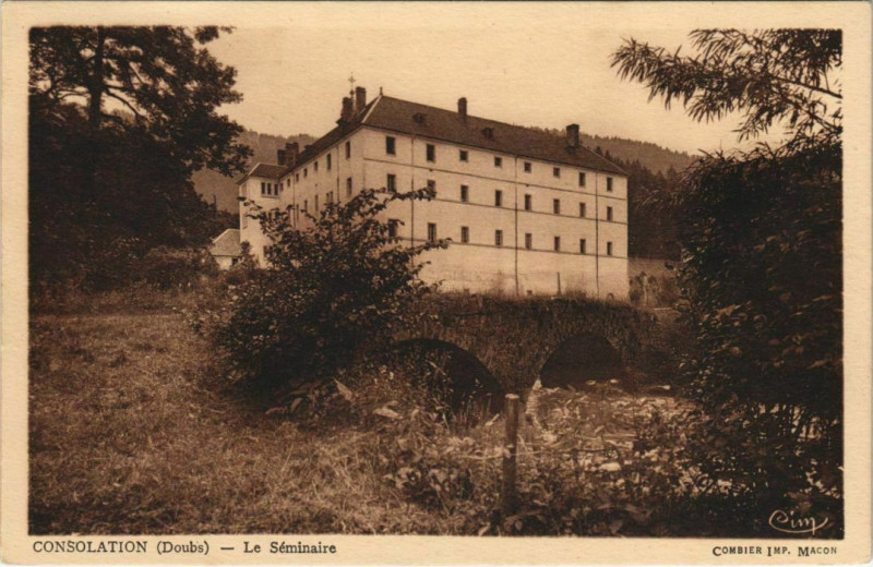 Carte postale ancienne Consolation Le Seminaire