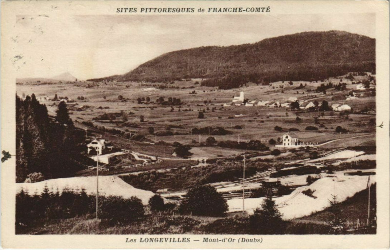 Carte postale ancienne Longevilles-Mont-d'Or Les Longevilles - Mont-d'Or - Vue Generale à Longevilles-Mont-d'Or