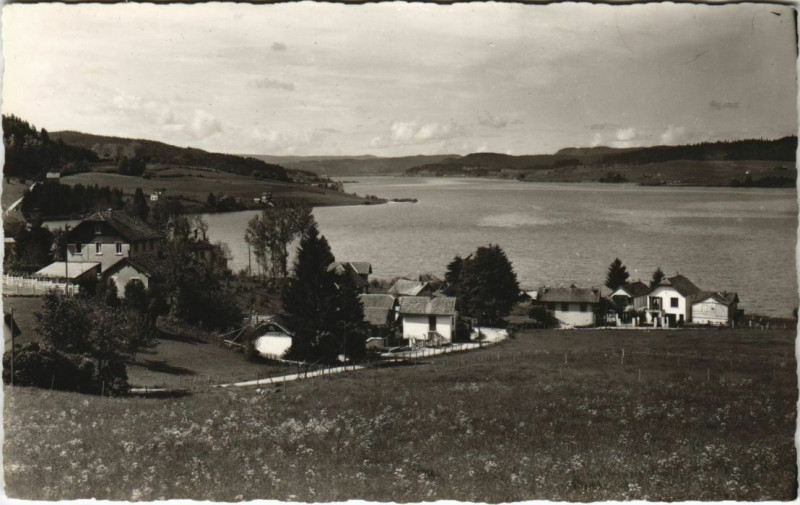 Carte postale ancienne Malbuisson Environs - Chaon - Le Lac Saint-Point a Chaon à Malbuisson