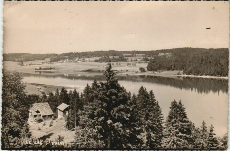 Carte postale ancienne Lac Saint-Point