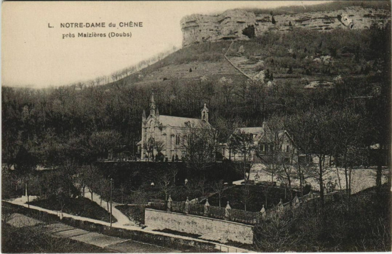 Carte postale ancienne Maizieres Notre-Dame du Chene