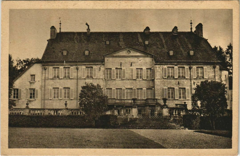 Carte postale ancienne Maiche Le Chateau à Maîche